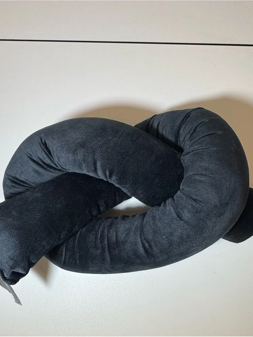 Target Black Knotted Accent Pillow
